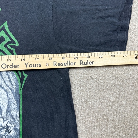 Vintage Cryptic Slaughter T Shirt Mens Size M Black Short Sleeve Anvil y… - Picture 8 of 8